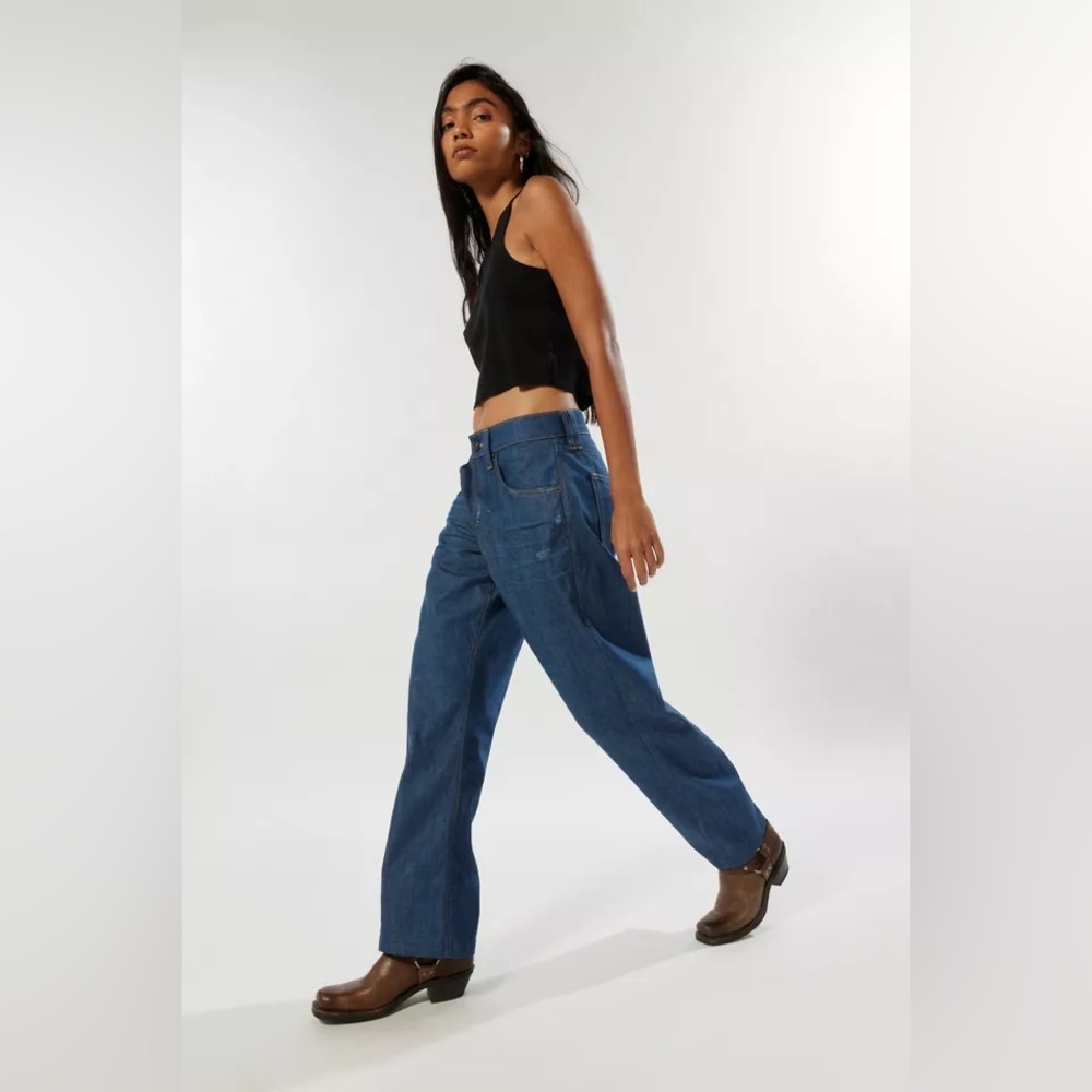 Urban Outfitters Jet Twisted Straight Jeans - Picture 6 of 6